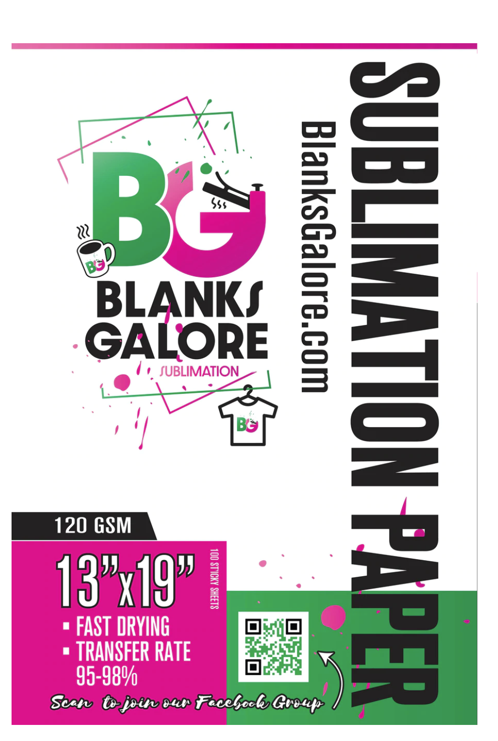 BG SUBLIMATION PAPER