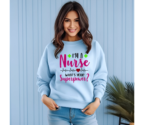 NURSE T- SHIRTS/SWEATSHIRTS VINYL