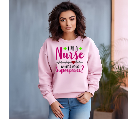 NURSE T- SHIRTS/SWEATSHIRTS VINYL
