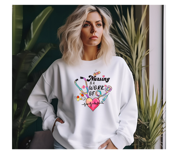 NURSE T- SHIRTS/SWEATSHIRTS VINYL