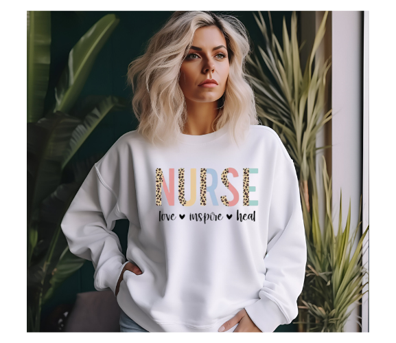 NURSE T- SHIRTS/SWEATSHIRTS VINYL