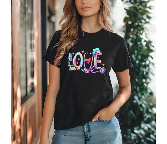 NURSE T- SHIRTS/SWEATSHIRTS VINYL