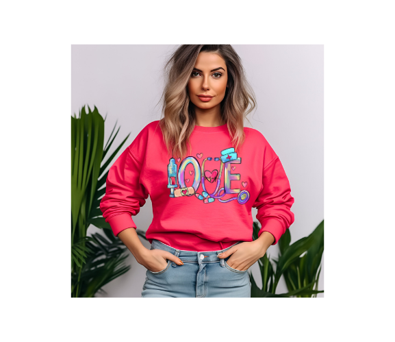 NURSE T- SHIRTS/SWEATSHIRTS VINYL