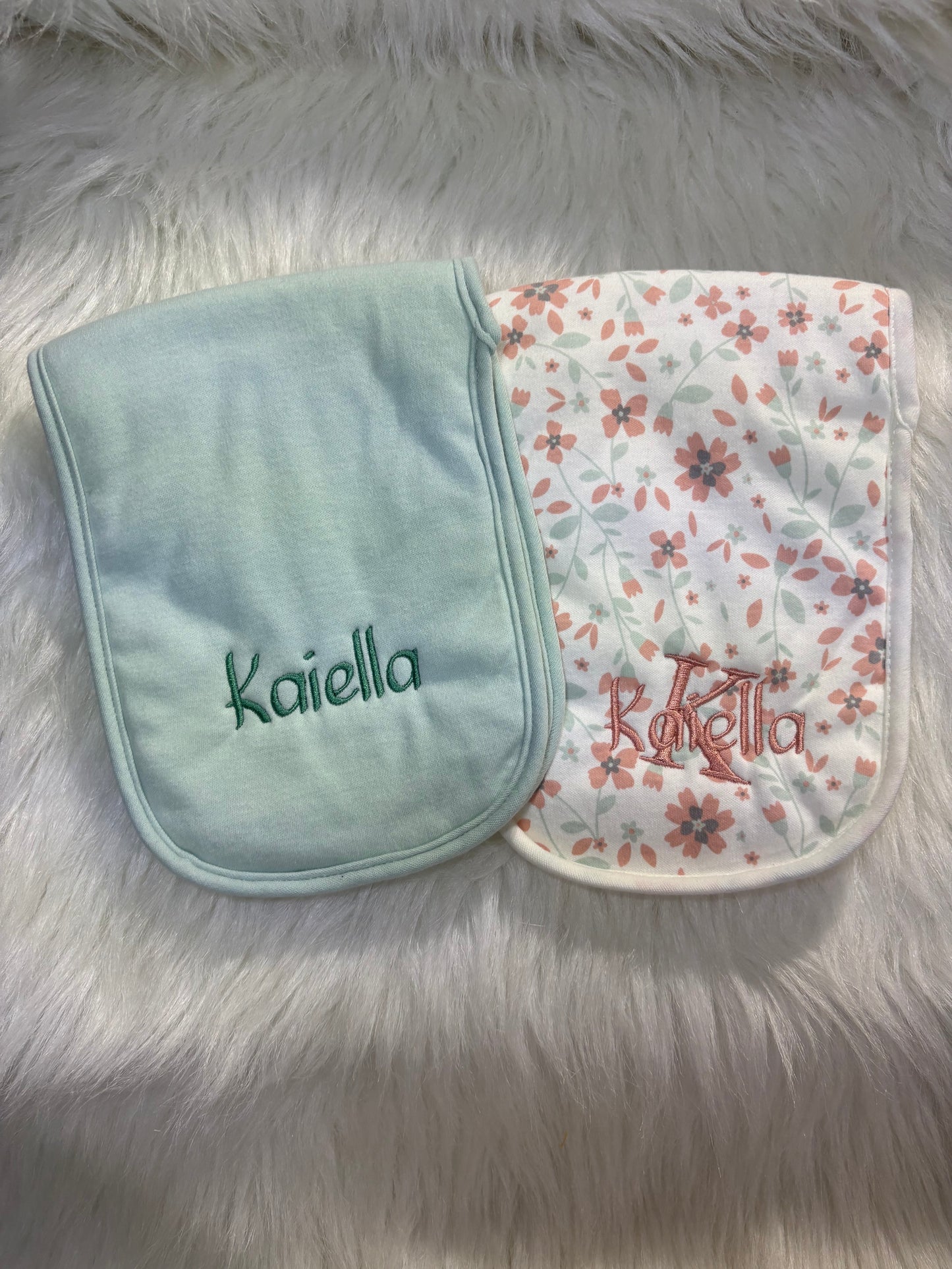BABY BIBS, BLANKETS, ETC. (EMBROIDERY)