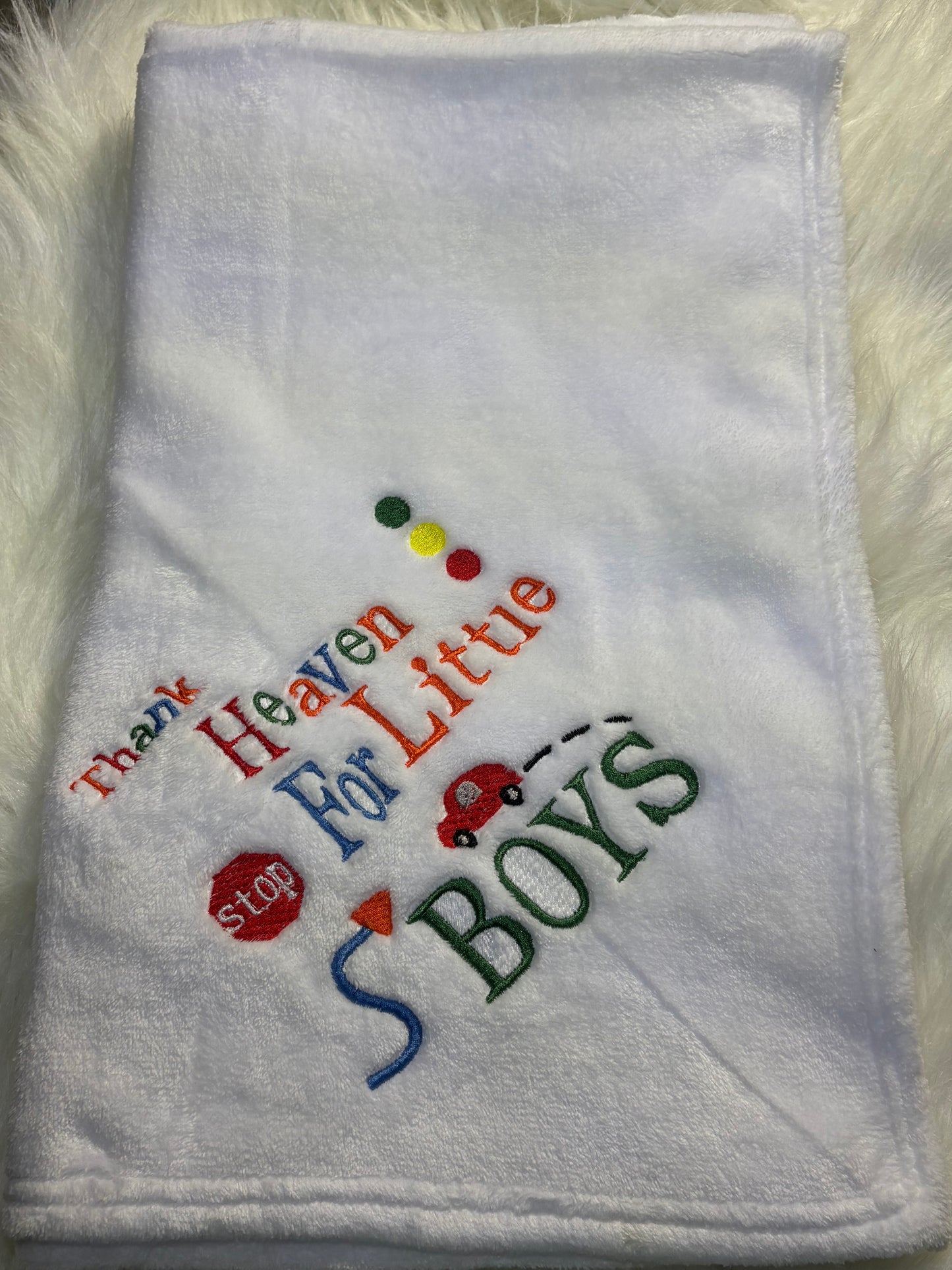 BABY BIBS, BLANKETS, ETC. (EMBROIDERY)