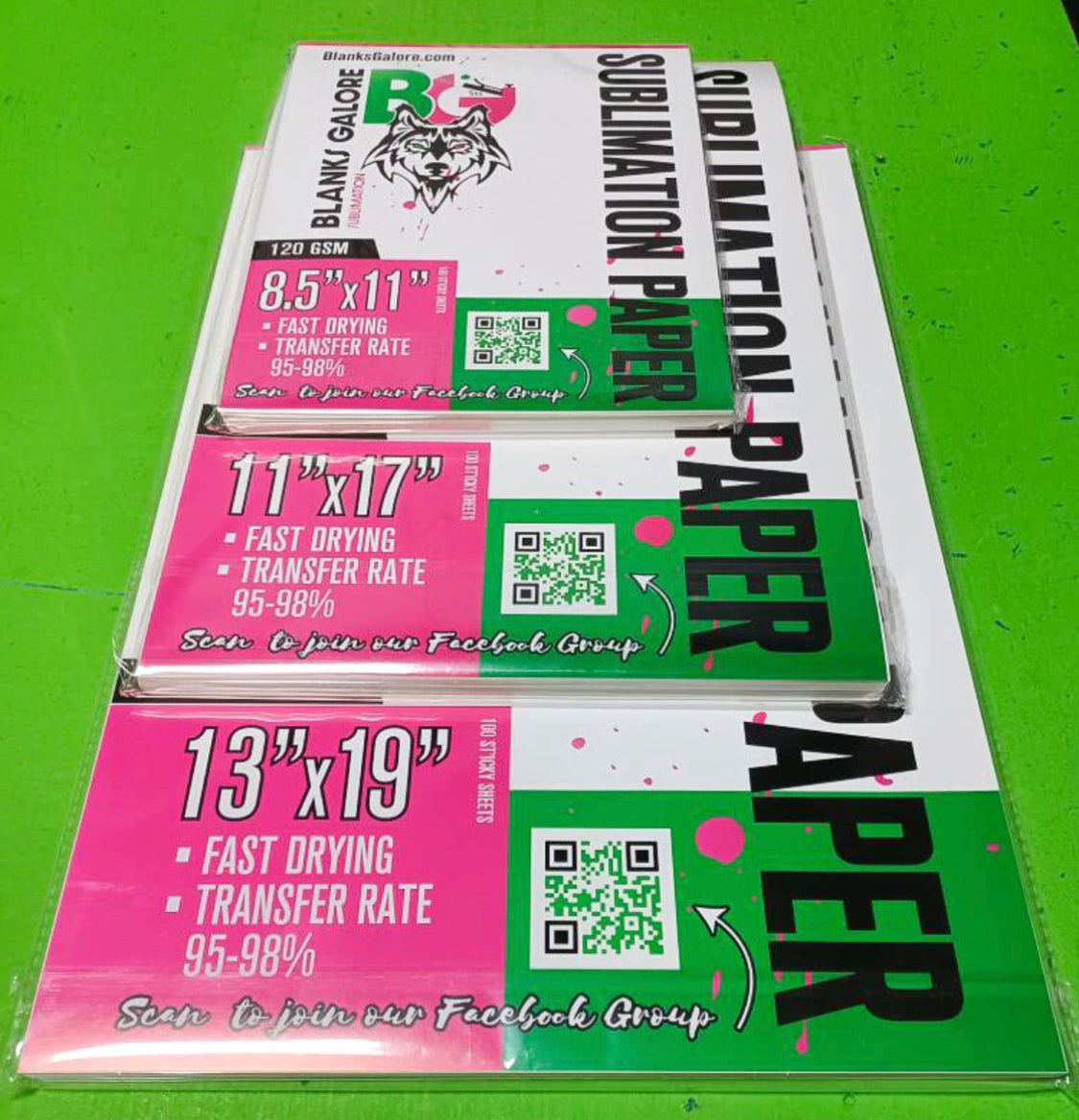 BG SUBLIMATION PAPER