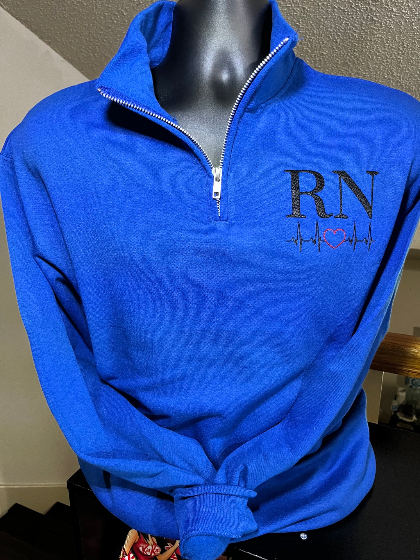 Quarter-zip sweatshirts (Embroidered)