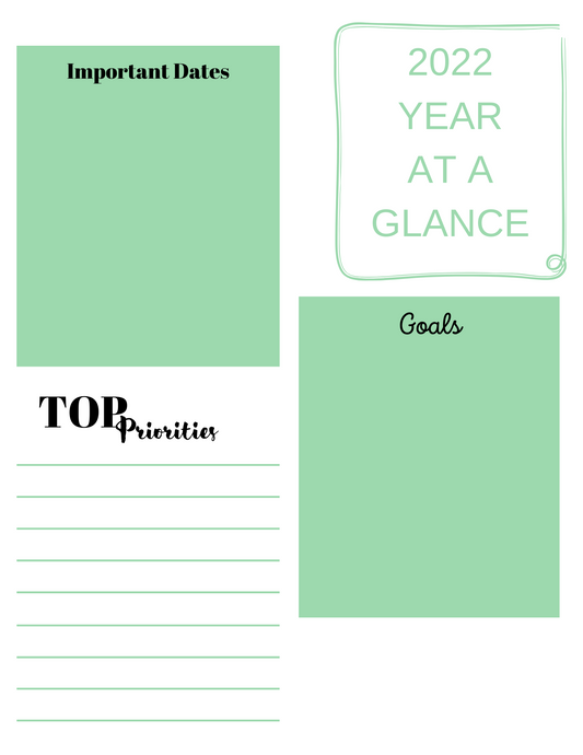 CUSTOM PLANNER/JOURNAL TEMPLATES