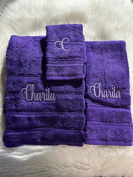 Custom Embroidery Towels