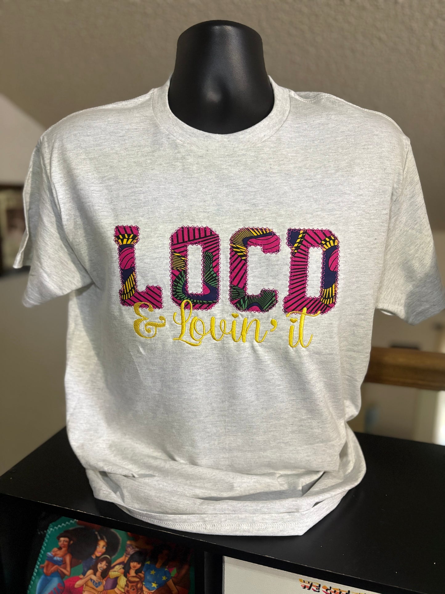 (LOC’D & LOVIN’ IT DIAMOND STITCH