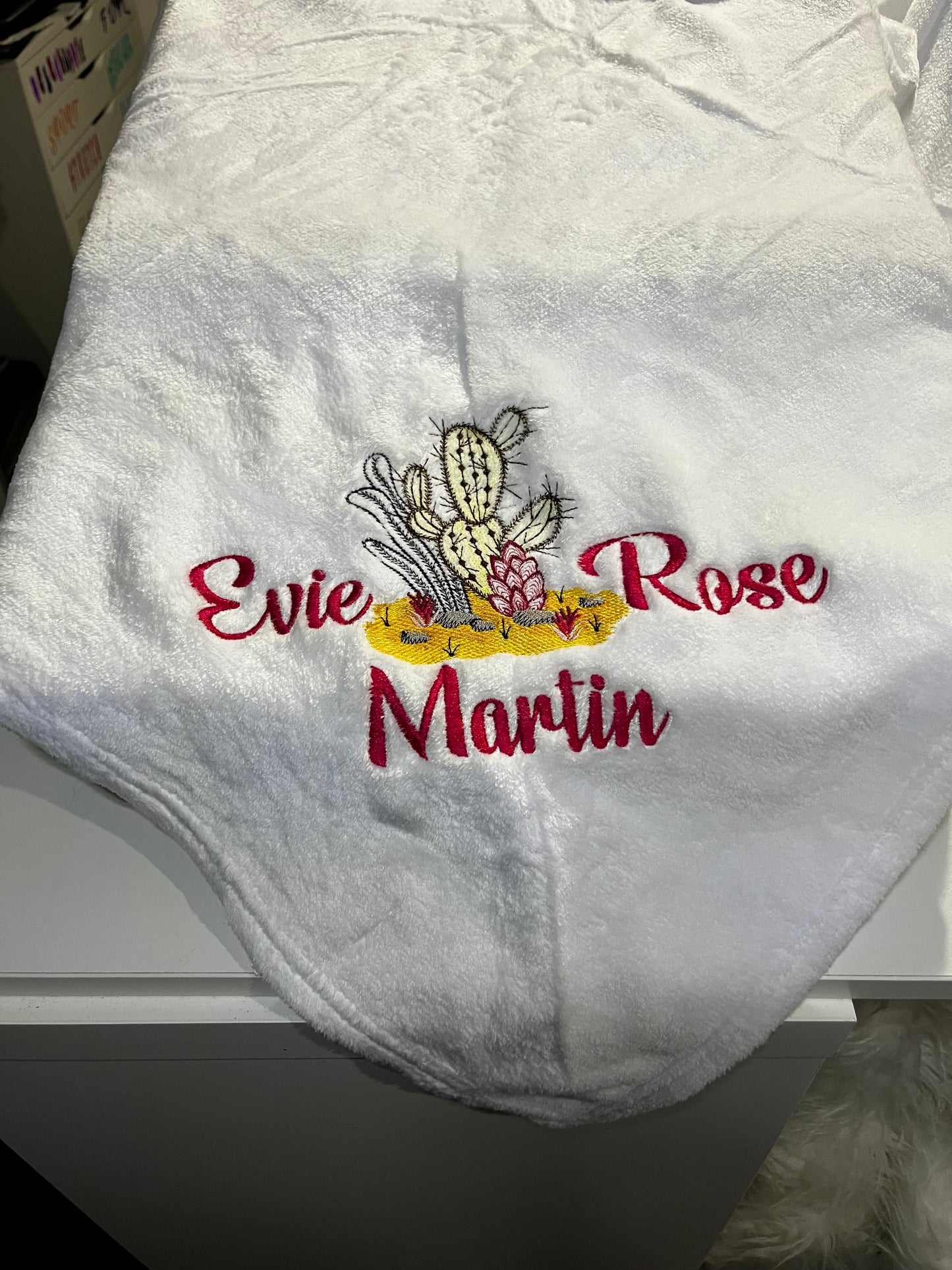 BABY BIBS, BLANKETS, ETC. (EMBROIDERY)