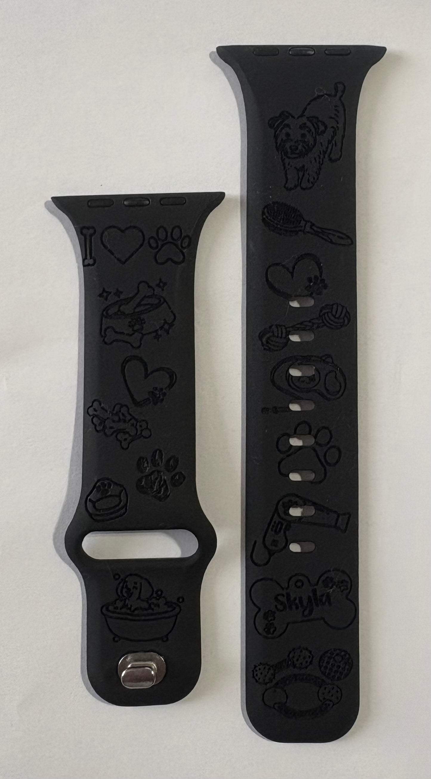 PERSONALIZED ENGRAVED APPLE WATCH BAND