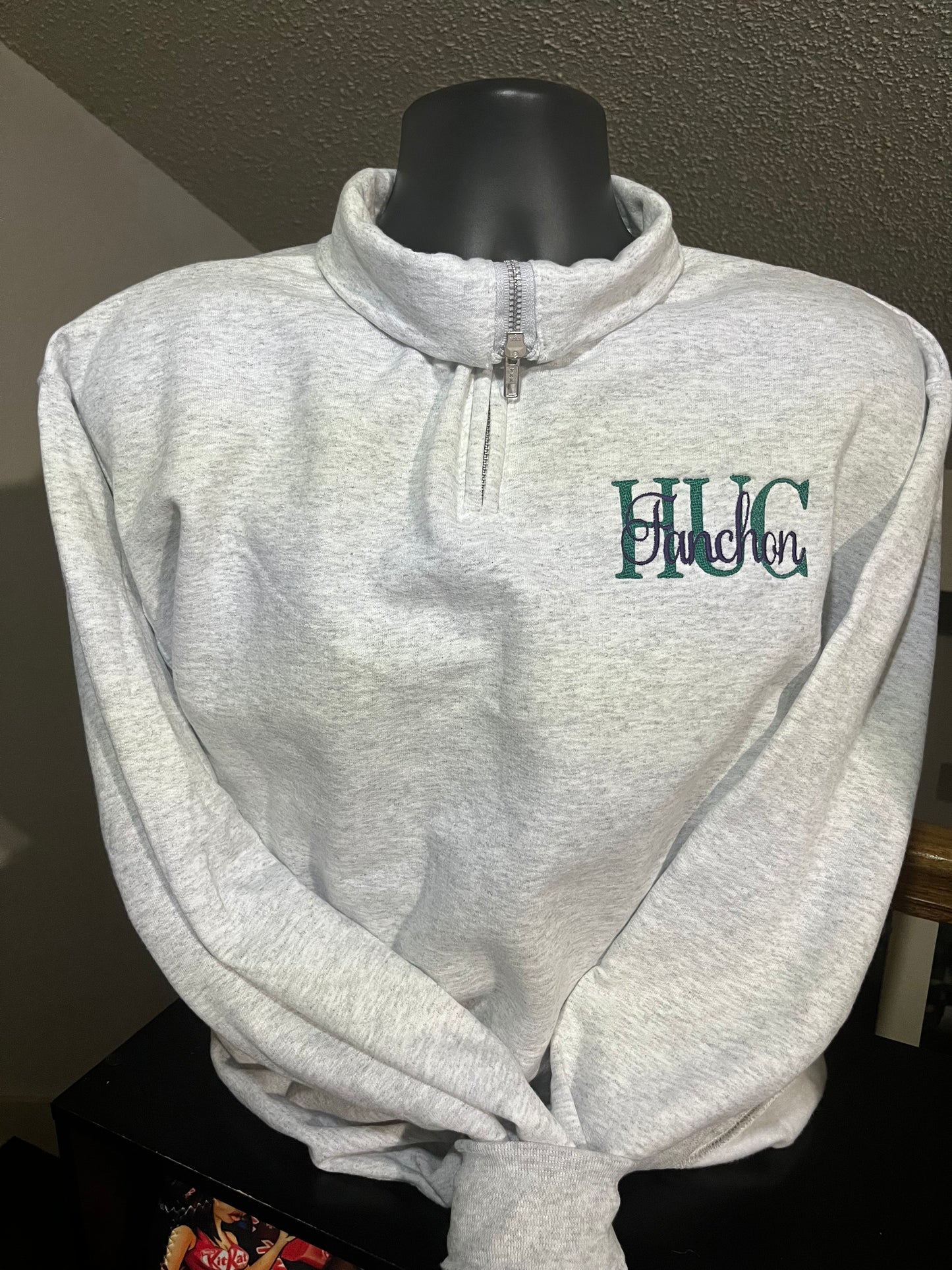 Quarter-zip sweatshirts (Embroidered)