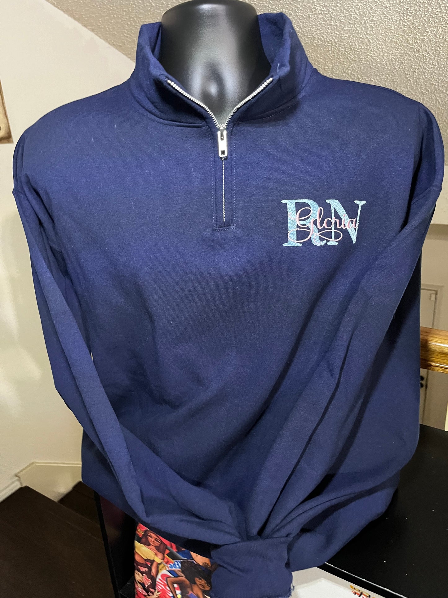 Quarter-zip sweatshirts (Embroidered)