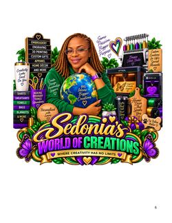 SEDONIA’S WORLD OF CREATIONS